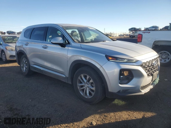 2019 Hyundai Santa Fe SEL with VIN 5NMS3CAD0KH053609, listed as a Copart auction lot 88944965 with 63,013 mi miles and Salvage Title. Bid and sale history available at carsss.com. Image 4.
