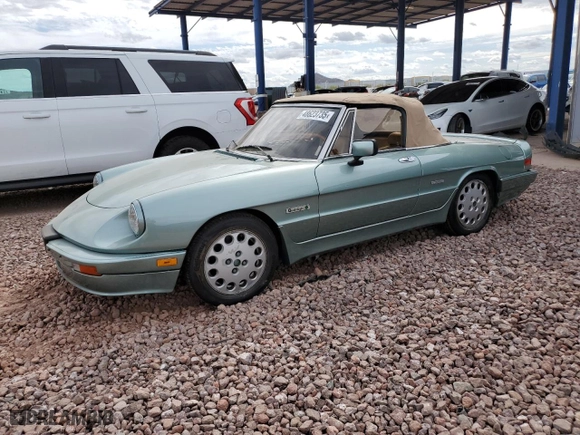 1986 Alfa Romeo Alfa Romeo Veloce with VIN ZARBA5417G1040320, listed as a Copart auction lot 48623735 with 134,891 mi miles and Clean Title. Bid and sale history available at carsss.com. Image 1.