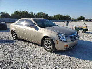 2004 Cadillac CTS with VIN 1G6DM577940142068, listed as a Copart auction lot 74938994 with 77,440 mi miles and Salvage Title. Bid and sale history available at carsss.com. Image 4.