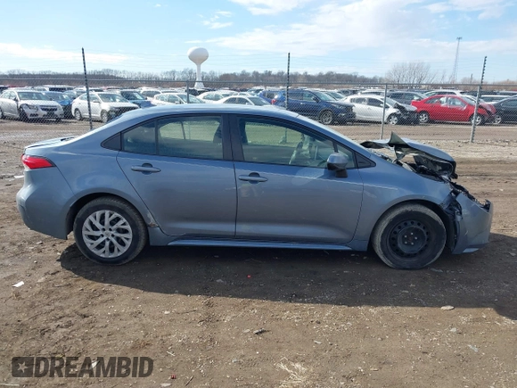 2020 Toyota Corolla LE with VIN JTDEPRAEXLJ026488, listed as a IAAI auction lot 41678973 with 136,982 mi miles and . Bid and sale history available at DreamBid. Image 13.