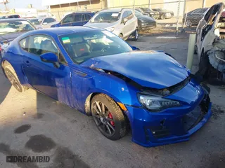2020 Subaru BRZ Limited with VIN JF1ZCAC18L9702601, listed as a IAAI auction lot 41322784 with 53,660 mi miles. Bid and sale history available at carsss.com. Image 1.