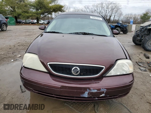 2000 Mercury Sable LS Premium with VIN 1MEFM55S0YA606201, listed as a Copart auction lot 43451915 with 101,294 mi miles and Salvage Title. Bid and sale history available at carsss.com. Image 5.