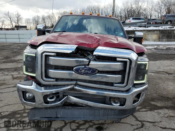 2016 Ford F-350 Platinum with VIN 1FT8W3BTXGEA87395, listed as a Copart auction lot 63563775 with 153,479 mi miles and Non repairable. Bid and sale history available at DreamBid. Image 5.