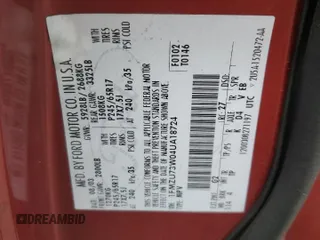 2004 Ford Explorer XLT z VIN 1FMZU73W04UA18724, wystawiony jako Copart lot #62648055 z przebiegiem Nie podano mil oraz Szkoda całkowita • Salvage title. Historia ofert i sprzedaży dostępna na DreamBid. Obrazek 13.