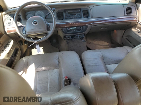 2004 Mercury Grand Marquis LS Premium z VIN 2MEHM75W34X636723, wystawiony jako Copart lot #54144055 z przebiegiem 161 886 mil mil oraz Szkoda całkowita • Salvage title. Historia ofert i sprzedaży dostępna na DreamBid. Obrazek 8.
