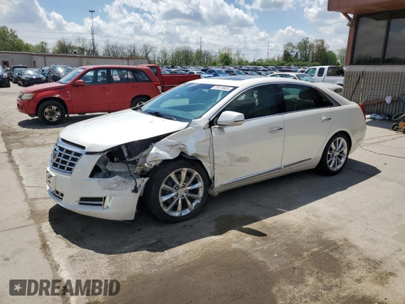 2014 Cadillac XTS Luxury z VIN 2G61M5S33E9193905, wystawiony jako Copart lot #55479605 z przebiegiem 143 006 mil mil oraz Szkoda całkowita • Salvage title. Historia ofert i sprzedaży dostępna na DreamBid. Obrazek 1.
