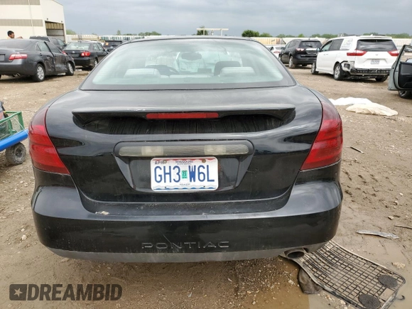 2005 Pontiac Grand Prix z VIN 2G2WP522451353570, wystawiony jako Copart lot #54862415 z przebiegiem 221 492 mil mil oraz Szkoda całkowita • Salvage title. Historia ofert i sprzedaży dostępna na DreamBid. Obrazek 6.
