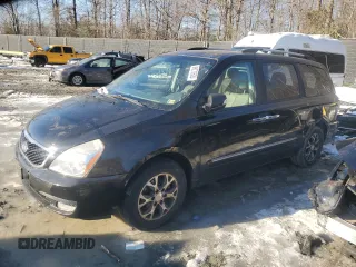 2014 Kia Sedona EX with VIN KNDMH4C76E6545439, listed as a Copart auction lot 88275505 with 210,547 mi miles and Salvage Title. Bid and sale history available at carsss.com. Image 1.
