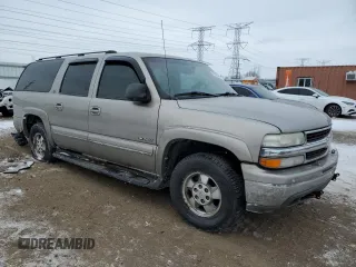 2001 Chevrolet Suburban LS with VIN 1GNFK16T21J103970, listed as a Copart auction lot 89355085 with 247,993 mi miles and Salvage Title. Bid and sale history available at carsss.com. Image 4.