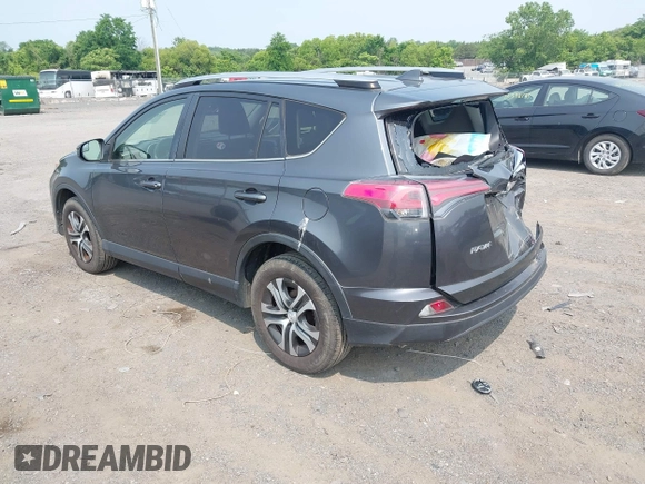 2017 Toyota RAV4 LE with VIN JTMBFREV6HD205665, listed as a IAAI auction lot 42436639 with 217,744 mi miles and . Bid and sale history available at DreamBid. Image 3.