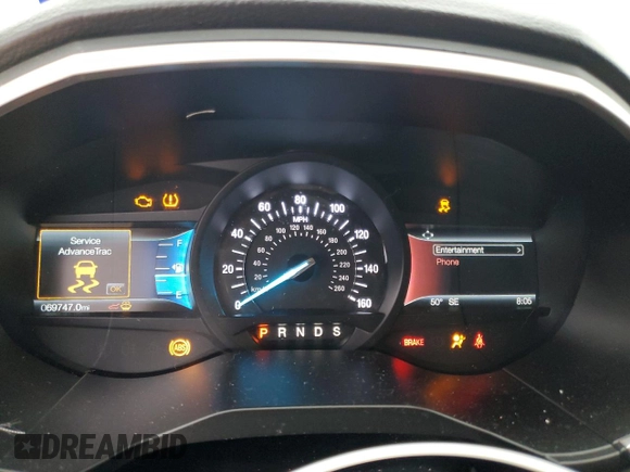 2019 Ford Edge SEL with VIN 2FMPK3J90KBC26835, listed as a Copart auction lot 44903735 with 69,747 mi miles and Salvage Title. Bid and sale history available at carsss.com. Image 9.