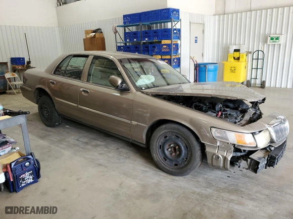 2003 Mercury Grand Marquis GS Convenience with VIN 2MEFM74W43X706057, listed as a Copart auction lot 65842884 with 215,829 mi miles and Salvage Title. Bid and sale history available at carsss.com. Image 4.