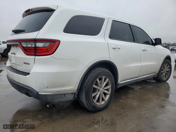 2017 Dodge Durango SXT with VIN 1C4RDHAG6HC643467, listed as a Copart auction lot 42723525 with 155,210 mi miles and Salvage Title. Bid and sale history available at carsss.com. Image 3.