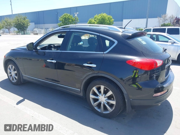 2012 Infiniti EX Journey with VIN JN1AJ0HR5CM451851, listed as a IAAI auction lot 42201934 with 71,931 mi miles. Bid and sale history available at carsss.com. Image 3.