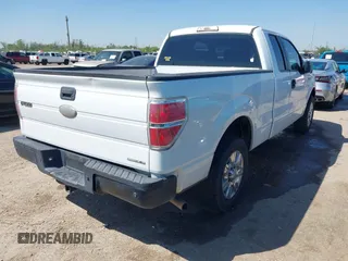 2011 Ford F-150 XL with VIN 1FTEX1CM3BFC31724, listed as a IAAI auction lot 41874831 with 235,430 mi miles. Bid and sale history available at carsss.com. Image 4.
