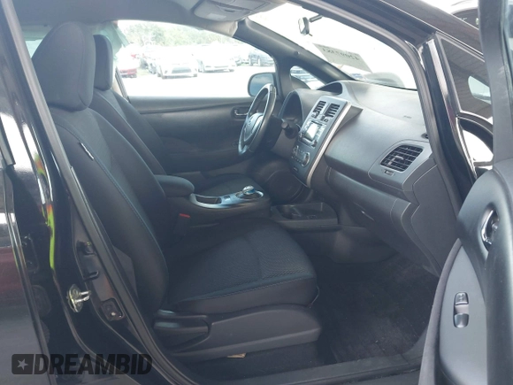2013 Nissan LEAF SV with VIN 1N4AZ0CP5DC423797, listed as a IAAI auction lot 42097383 with Not provided miles and . Bid and sale history available at DreamBid. Image 5.