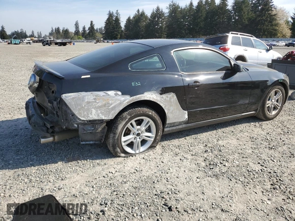 2011 Ford Mustang V6 with VIN 1ZVBP8AM4B5164343, listed as a Copart auction lot 53173815 with 126,579 mi miles and Salvage Title. Bid and sale history available at carsss.com. Image 3.