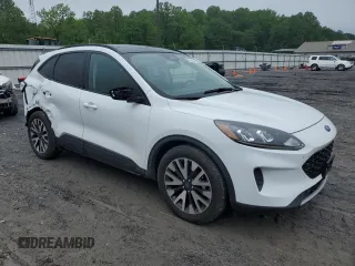 2020 Ford Escape SE Sport Hybrid with VIN 1FMCU9BZ5LUB13470, listed as a Copart auction lot 55960645 with 106,798 mi miles and Salvage title. Bid and sale history available at DreamBid. Image 4.
