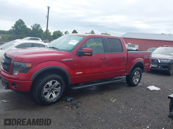 2014 Ford F-150 XL with VIN 1FTFW1ET0EFB67755, listed as a IAAI auction lot 42628729 with 120,518 mi miles and . Bid and sale history available at DreamBid. Image 14.