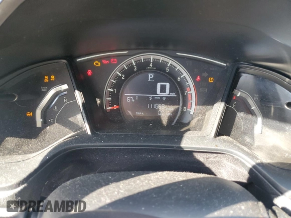 2017 Honda Civic LX with VIN 2HGFC2F59HH543405, listed as a Copart auction lot 56315515 with 111,669 mi miles and Clean title. Bid and sale history available at DreamBid. Image 9.