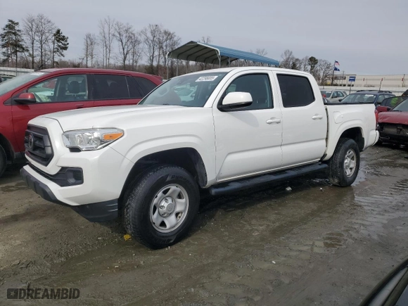 2020 Toyota Tacoma 4WD SR5 with VIN 3TMCZ5AN8LM367756, listed as a Copart auction lot 42296655 with 49,868 mi miles and Salvage Title. Bid and sale history available at carsss.com. Image 1.