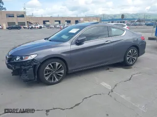 2016 Honda Accord Coupe EX-L with VIN 1HGCT2B87GA007231, listed as a IAAI auction lot 41925384 with 1 mi miles. Bid and sale history available at carsss.com. Image 2.