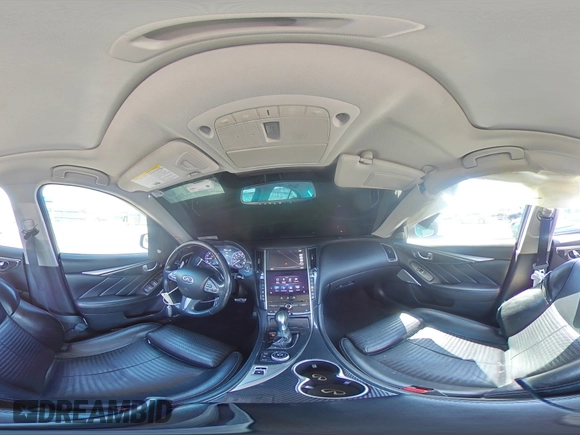2017 Infiniti Q50 Premium z VIN JN1EV7AR2HM836235, wystawiony jako Copart lot #54678815 z przebiegiem 122 804 mil mil oraz Szkoda całkowita • Salvage title. Historia ofert i sprzedaży dostępna na DreamBid. Obrazek 14.
