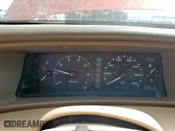 1997 Lincoln Mark VIII with VIN 1LNLM91V7VY638752, listed as a Copart auction lot 53286455 with 126,803 mi miles and Salvage Title. Bid and sale history available at DreamBid. Image 9.
