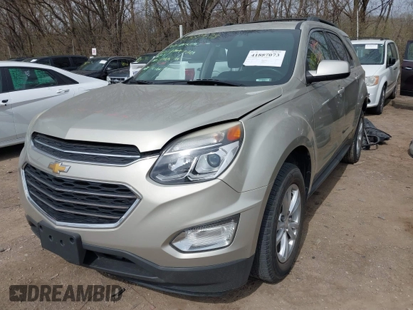 2016 Chevrolet Equinox LT with VIN 2GNALCEK4G1119523, listed as a IAAI auction lot 41887073 with 110,432 mi miles. Bid and sale history available at carsss.com. Image 18.