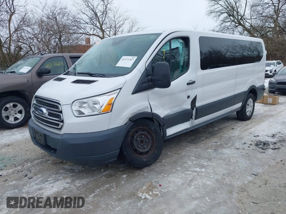 2015 Ford Transit XL with VIN 1FBZX2ZM3FKA31393, listed as a IAAI auction lot 41371347 with 53,639 mi miles and . Bid and sale history available at DreamBid. Image 2.
