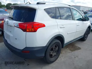 2014 Toyota RAV4 LE with VIN 2T3ZFREV1EW075503, listed as a IAAI auction lot 42591812 with 265,426 mi miles and . Bid and sale history available at DreamBid. Image 4.