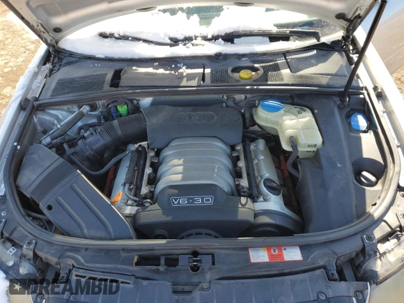 2006 Audi A4 3.0L with VIN WAUDT48H36K007870, listed as a Copart auction lot 45233645 with 139,230 mi miles and Salvage Title. Bid and sale history available at carsss.com. Image 11.