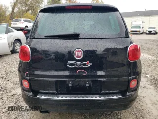 2014 FIAT 500L Lounge with VIN ZFBCFACH0EZ013324, listed as a Copart auction lot 75293764 with 73,597 mi miles and Salvage Title. Bid and sale history available at carsss.com. Image 6.