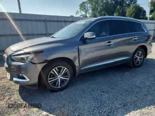 2019 Infiniti QX60 Luxe with VIN 5N1DL0MN8KC534620, listed as a Copart auction lot 63996925 with 228,043 mi miles and Salvage title. Bid and sale history available at DreamBid. Image 1.