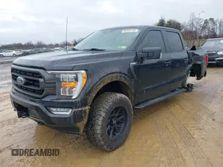 2023 Ford F-150 XL with VIN 1FTEW1EP0PFA07487, listed as a IAAI auction lot 41524699 with 22,730 mi miles. Bid and sale history available at carsss.com. Image 17.