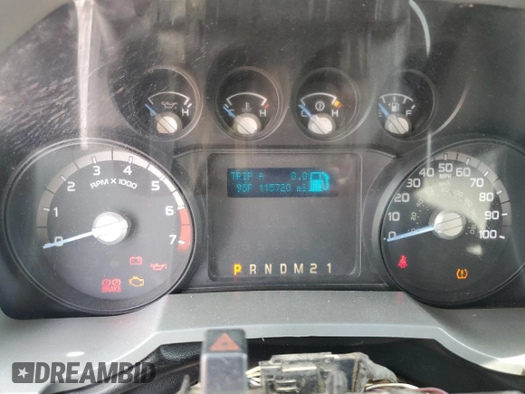2014 Ford F-250 XL z VIN 1FT7W2A66EEA42226, wystawiony jako Copart lot #59232745 z przebiegiem 115 720 mil mil oraz Szkoda całkowita • Salvage title. Historia ofert i sprzedaży dostępna na DreamBid. Obrazek 9.