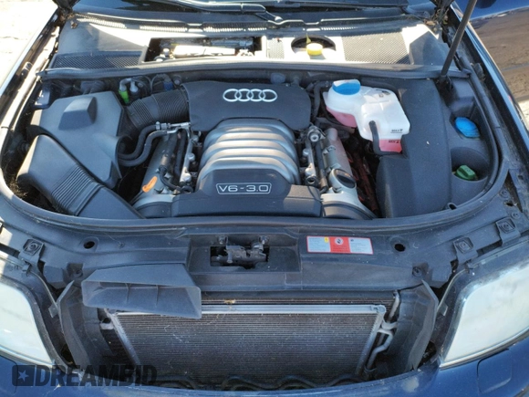 2004 Audi A6 3.0L with VIN WAULT64B94N005707, listed as a Copart auction lot 79053794 with 128,840 mi miles and Clean Title. Bid and sale history available at carsss.com. Image 11.