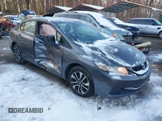 2014 Honda Civic Sedan EX with VIN 19XFB2F81EE207315, listed as a IAAI auction lot 41222886 with 145,484 mi miles. Bid and sale history available at carsss.com. Image 1.