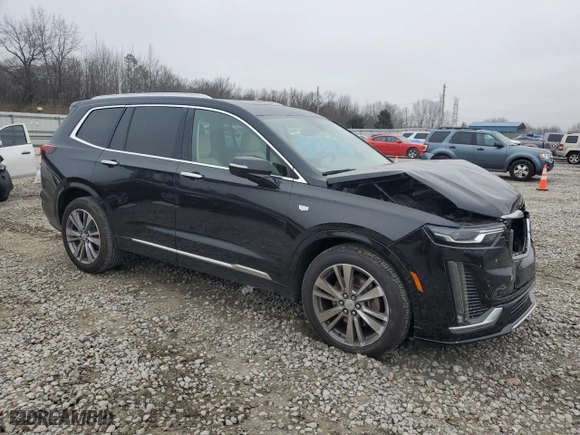 2020 Cadillac XT6 FWD Premium Luxury with VIN 1GYKPCRS8LZ101002, listed as a Copart auction lot 43754115 with 119,762 mi miles and Salvage Title. Bid and sale history available at carsss.com. Image 4.