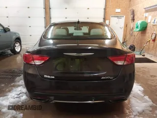 2015 Chrysler 200 C with VIN 1C3CCCCG7FN581463, listed as a IAAI auction lot 41592641 with 108,300 mi miles. Bid and sale history available at carsss.com. Image 16.