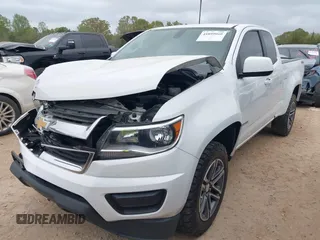 2019 Chevrolet Colorado 4WD Work Truck z VIN 1GCHTBEA9K1138964, wystawiony jako IAAI lot #41899060 z przebiegiem 99 566 mil mil oraz . Historia ofert i sprzedaży dostępna na DreamBid. Obrazek 2.