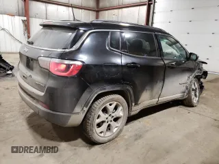2020 Jeep Compass Limited with VIN 3C4NJDCB5LT208633, listed as a Copart auction lot 46477295 with 77,113 mi miles and Salvage Title. Bid and sale history available at carsss.com. Image 3.