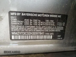 2017 MINI Countryman Cooper S z VIN WMZYT3C32H3D97841, wystawiony jako Copart lot #55177875 z przebiegiem 115 410 mil mil oraz Szkoda całkowita • Salvage title. Historia ofert i sprzedaży dostępna na DreamBid. Obrazek 13.