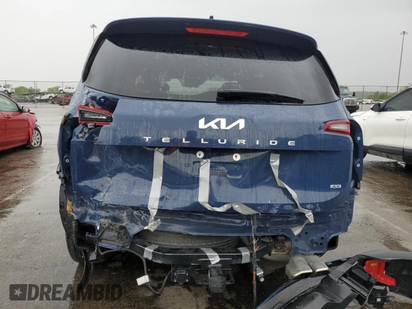 2024 Kia Telluride S with VIN 5XYP6DGC3RG522939, listed as a Copart auction lot 53429365 with 15,836 mi miles and Salvage title. Bid and sale history available at DreamBid. Image 6.