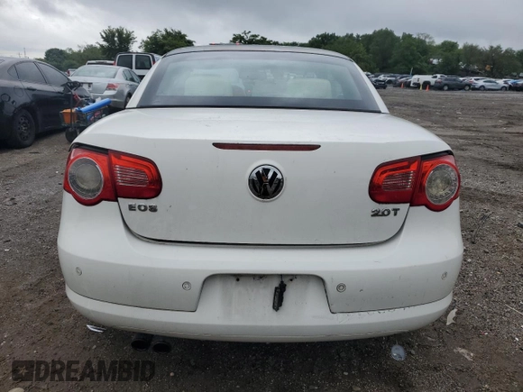 2007 Volkswagen Eos 2.0T with VIN WVWFA71F47V033566, listed as a Copart auction lot 66134234 with 93,923 mi miles and Salvage Title. Bid and sale history available at DreamBid. Image 6.