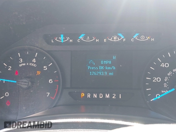 2017 Ford F-150 XL with VIN 1FTMF1EF5HKC92070, listed as a IAAI auction lot 42320139 with 126,293 mi miles and . Bid and sale history available at DreamBid. Image 15.