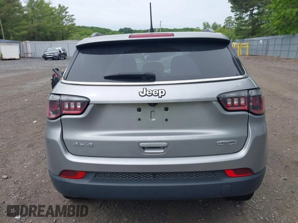 2021 Jeep Compass Latitude with VIN 3C4NJDBBXMT569861, listed as a IAAI auction lot 42325006 with 83,153 mi miles and . Bid and sale history available at DreamBid. Image 16.