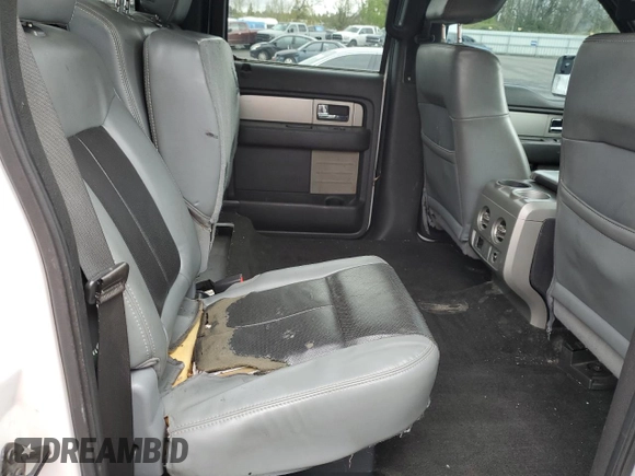 2011 Ford F-150 Lariat with VIN 1FTFW1E6XBFB53352, listed as a Copart auction lot 52419005 with 157,904 mi miles and Clean Title. Bid and sale history available at carsss.com. Image 10.