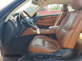 2003 Lexus SC 430 with VIN JTHFN48Y730047333, listed as a Copart auction lot 52112085 with 106,750 mi miles and Salvage title. Bid and sale history available at DreamBid. Image 7.