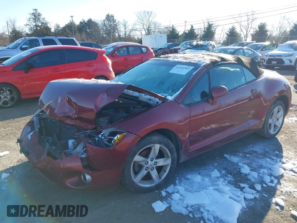 2007 Mitsubishi Eclipse GT with VIN 4A3AL35T17E001300, listed as a IAAI auction lot 41326985 with 92,396 mi miles and . Bid and sale history available at DreamBid. Image 2.